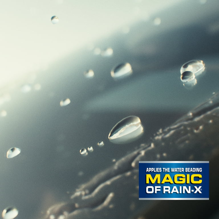 How to apply a WATER REPELLENT / Rain-X on a semi-truck WINDSHIELD