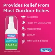 Benadryl Extra Strength Anti-Itch Cooling Spray, Travel Size, 2 fl. oz