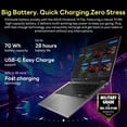 thumbnail image 6 of ASUS Vivobook Flip 14" WUXGA OLED 2-in-1 Touchscreen laptop, Intel Ultra 7 256V, 16GB RAM, 3TB Storage(2TB SSD+1TB Docking Station Set), Intel Arc Graphics, Backlit Keyboard, Win 11, Gray, 6 of 9