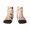 1 Black, variant on Cute Ink Drawn Elephants Pattern Quarter Crew Socks,Toe Seamed Ankle Socks,Cotton Cushioned Breathable Athletic Crew Sports Socks