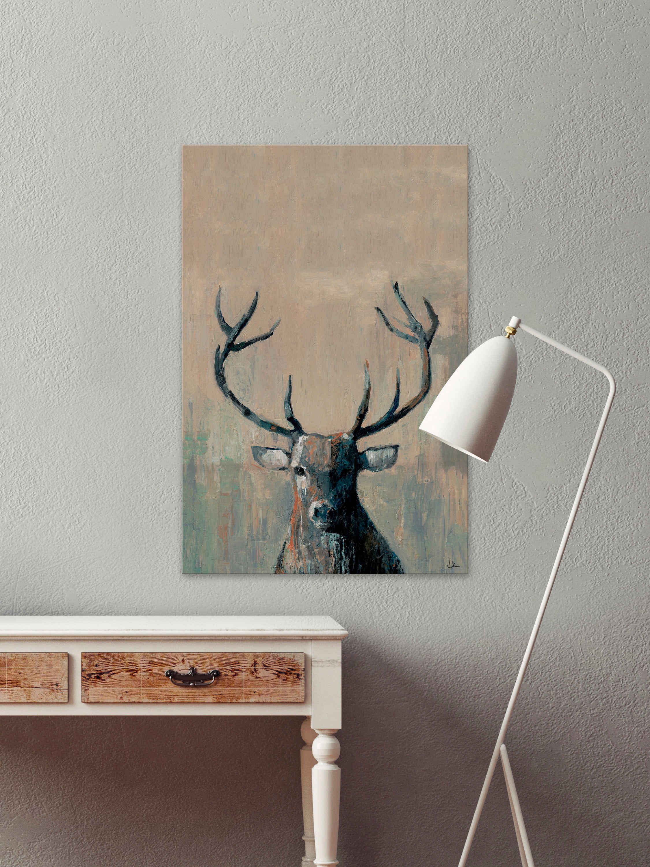 Marmont Hill What up Buck Canvas Wall Art