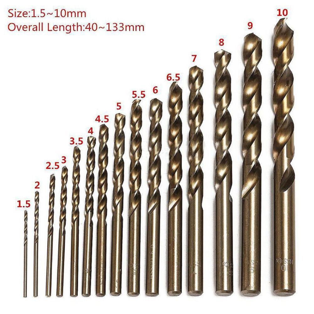 Steel Hss M35 Cobalt Drill Bit Set 
