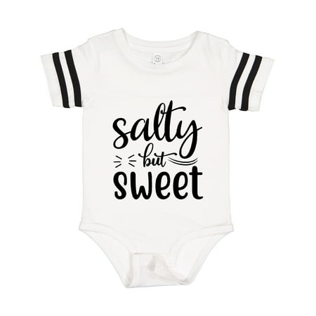

Inktastic Salty but Sweet Gift Baby Boy or Baby Girl Bodysuit