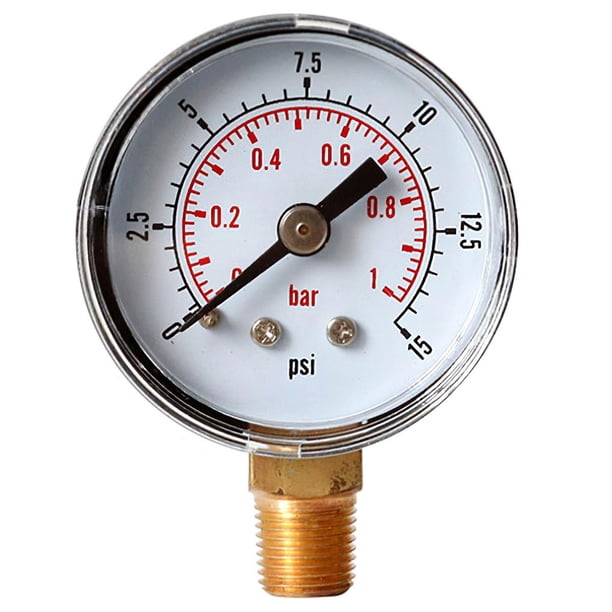 Barómetro Sísmico De Alta Precisión, Manómetro De Aceite, Manómetro Hidráulico, Blanco Para Fibra Química De Petróleo,Y40 1/8Bspt Vogacara TO004899-00