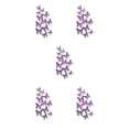 thumbnail image 3 of Transemion Glitter And Exquisite Stickers For Amazing Home Decor With Butterflies Various LK12 Purple 5Set, 3 of 6