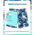 thumbnail image 2 of Shorts de Baño SURF CUZ 7" con Forro de Compresión y Secado Rápido Azul, 2 of 6