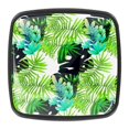 thumbnail image 1 of 4 Pcs Square Cabinet Handle Cupboard Knob Drawer Pulls Handle Tropical Green Leaf Drawer Knobs with Screws Furniture Decoration, 1 of 7