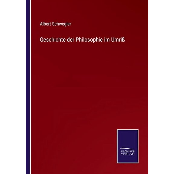 Geschichte der Philosophie im Umri