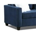 thumbnail image 4 of Pemberly Row Accent Chair with Accent Pillows in Navy Blue, 4 of 5