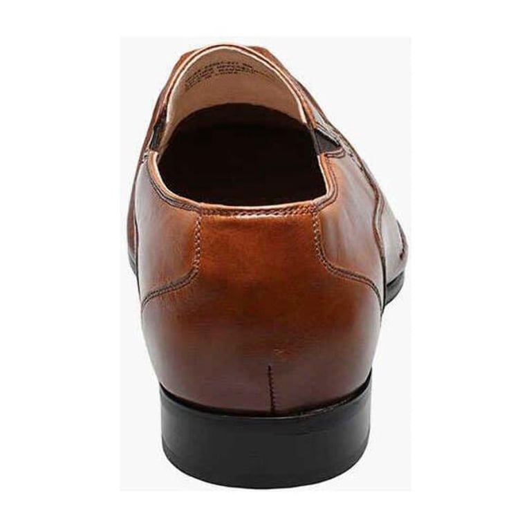 Stacy Adams Templin Bike Toe Loafer Shoes Cognac 24507-221  display picture 3