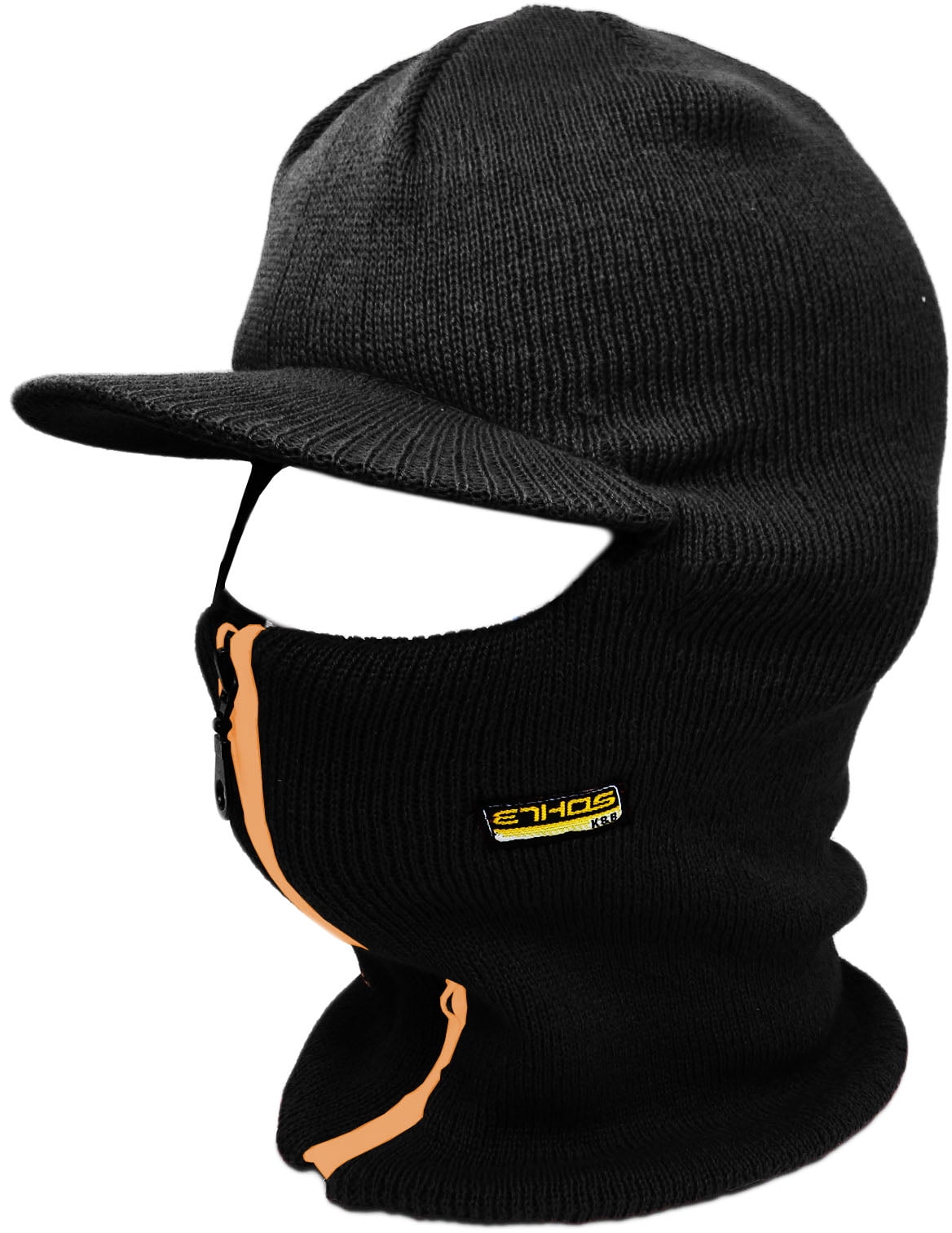 Zipper Mask Balaclava Warm Ski Hunt Bike Cycle Outdoor Beanie Hat