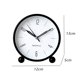 thumbnail image 2 of Pequeño reloj despertador mudo estudiante junto a la cama reloj simple reloj de escritorio mini reloj despertador de metal para niños Adepaton BST3003415-4, 2 of 5