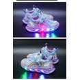 thumbnail image 4 of Children's LED Casual Shoes Girls Breathable Non-Slip Light-Up Sneakers Luminous Sneakers for Girls Sport Running Walking School Shoes, 4 of 4