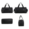 thumbnail image 4 of Gym Bag for Women Pu Sports Duffel Bag Workout Bag Overnight Weekender Duffle Bags with Shoes Compartment & Wet Pocket, 4 of 7