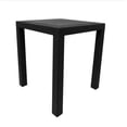 thumbnail image 2 of Mesa de Jardin Exterior con Bancos para 4 Personas BERGMANN Rattan Negro, 2 of 8