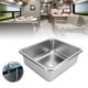 thumbnail image 4 of Fregadero De Casas De Casas De Acero Inoxidable, Fregadero De Lavavajilla A Mano Con Grifo Plegado Para, Bote, Autocaravana, 4 of 7