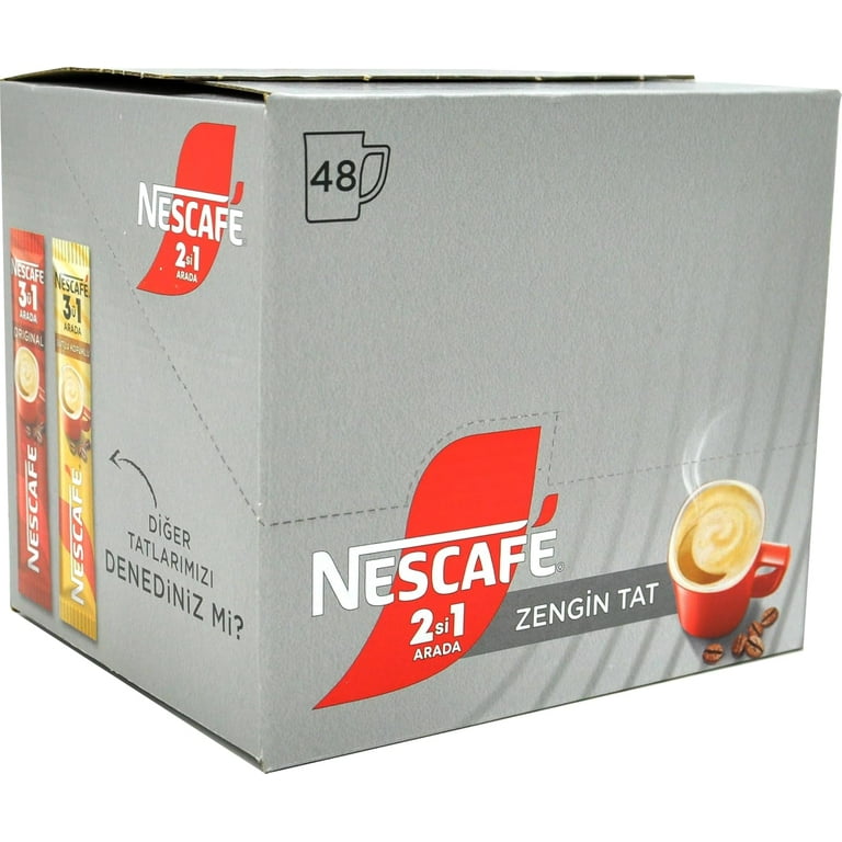 NESCAF√â, 2 in 1 Unsweetened Coffee Mix, 56 x 10g Packs
