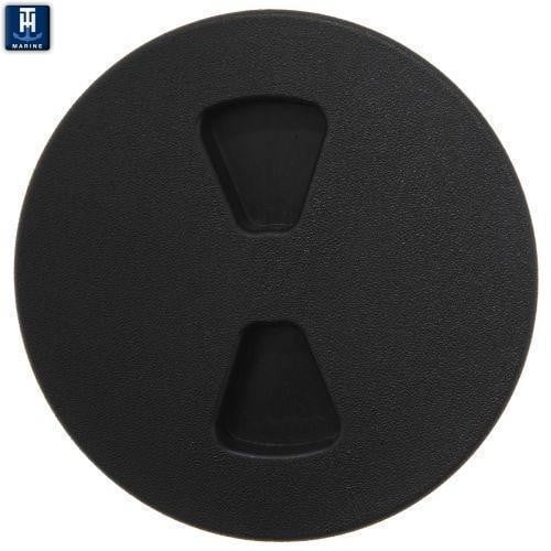 T-H Marine Plaque de Pont de Bateau DPS-4-1-DP Sure-Seal; à Vis; Diamètre Intérieur 4 Pouces x Diamètre Extérieur 5-3/4 Pouces; Noir; Simple; avec Joint Torique