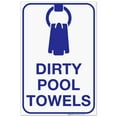 thumbnail image 1 of Dirty Pool Towels Sign, Pool Sign,, 1 of 1