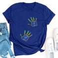 thumbnail image 2 of Camiseta holgada de manga corta con estampado de mueca retro para hombre y mujer Pompotops hfajkhk138898, 2 of 6