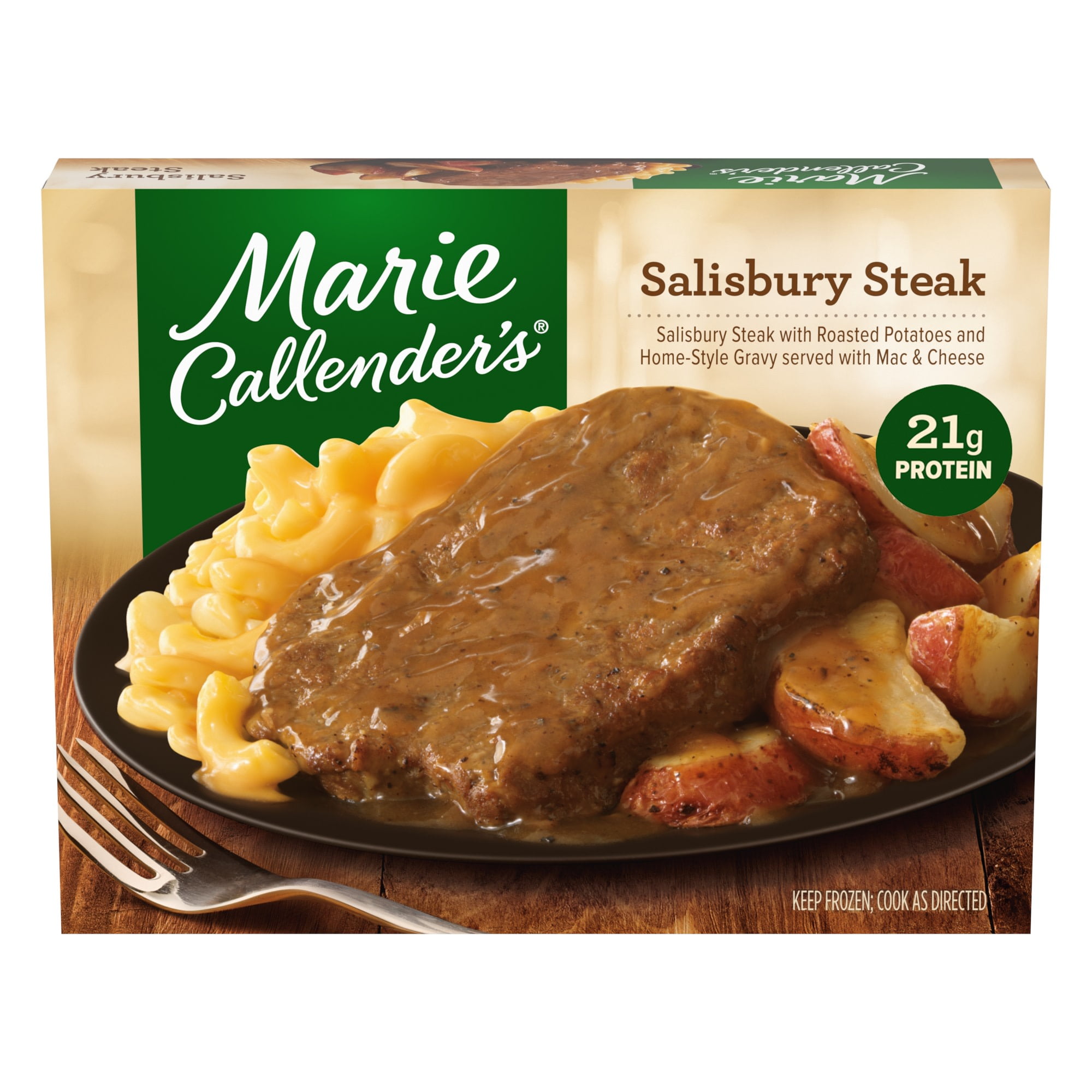 Marie Callender’s Salisbury Steak, Frozen Meal, 14 oz.