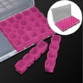 thumbnail image 1 of Cosmetic Cases Gospire Small 28 Grids Box Clear Plastic Jewelry Craft Storage Container Painting Embroidery Diy Art Craft Accessory Organizer Case (Colorful), Cosmetic Cases for Women, 1 of 5