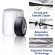 thumbnail image 4 of Funda para neumáticos NQ Bolsa impermeable para neumáticos Almacenamiento universal para SUV Camión Jeep Remolque Capacidad para 4 neumáticos Paquete de 4 Tamaño 80x115cm, 4 of 5