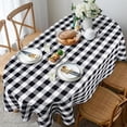 thumbnail image 5 of Nappe Ovale 60x84 Po pour Table Ovale, Nappes Imperméables pour Salle à Manger, Nappe Intérieure Extérieure, 5 of 5