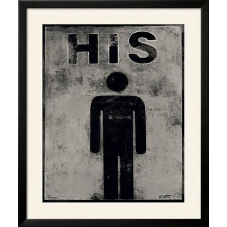 Ebern Designs His Framed Graphic Art Print