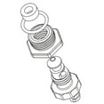 thumbnail image 2 of Racor  RK30488; Self Venting Drain Plug, 2 of 2