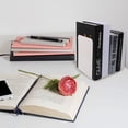 thumbnail image 4 of Shisuyan 2Pcs Simple Metal Book Ends Practical Bookend Desktop Book Organizer for Home, 4 of 9