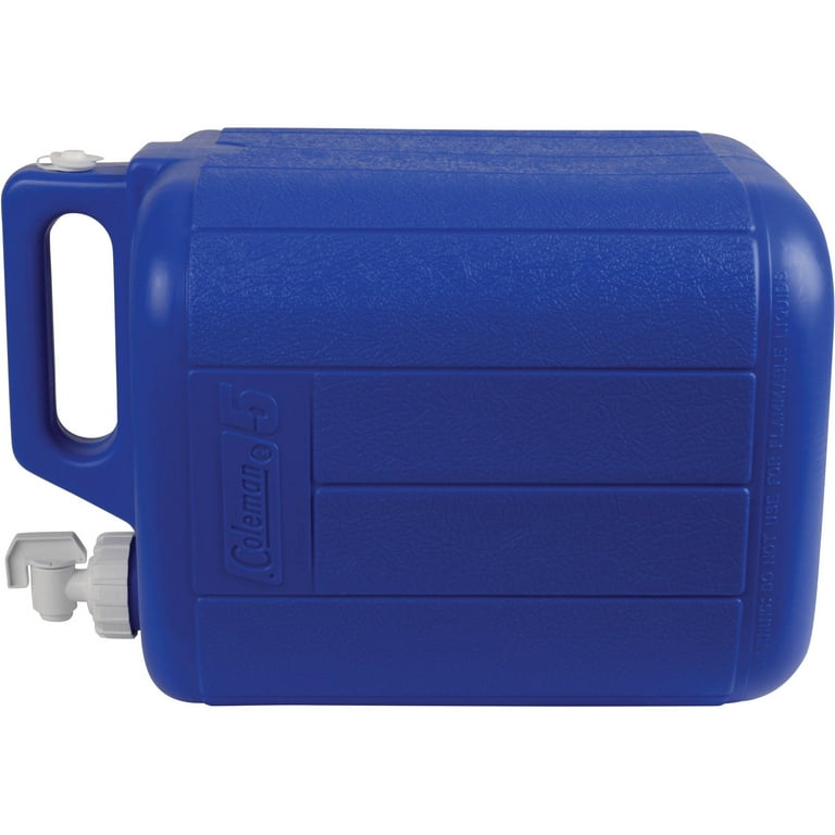 Coleman Large 5-Gallon Portable Water Carrier, Camping Jug with