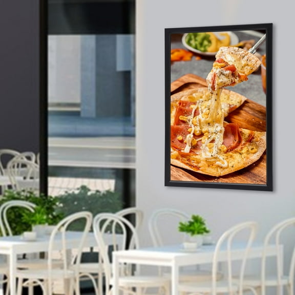 18x24" LED Art Picture Poster Frame Menu Sign Holder LED Light Box for Advertising Display