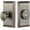 Grey, variant on Nostalgic Warehouse Stustu_1Cyl_234_Na Studio Solid Brass Single Cylinder Deadbolt - Grey