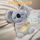 thumbnail image 4 of (Orejas en Movimiento) Koala Que Respira Calmante Bebé Recién Nacido Muñeca Calmante Con Y para Dormir Muñeca Musical (Gris), 4 of 9