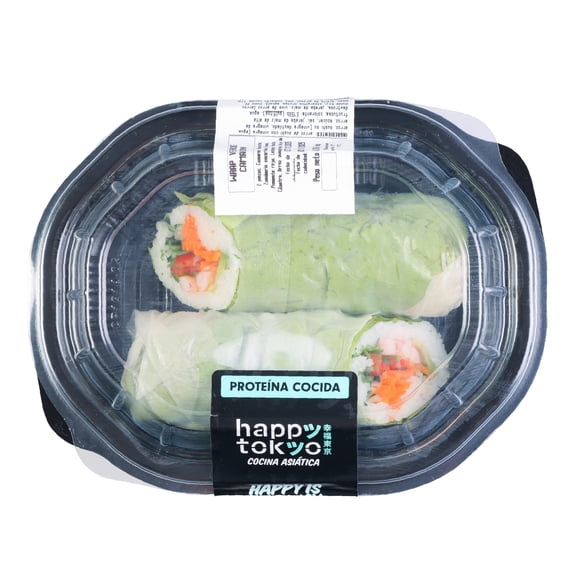 Wrap verde camarón Happy Tokyo