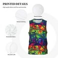 thumbnail image 4 of Wukai Pride Rainbow Men’s Basketball Jersey4X-Large, 4 of 7