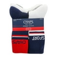 thumbnail image 4 of Chaps, Adult Mens, 6-Pack Sports Performance Crew Socks, Sizes 6-12, 4 of 4