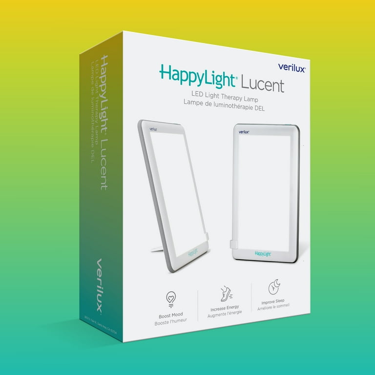 Verilux HappyLight Lucent UV-Free LED Therapy Lamp, 10,000 Lux