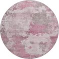 thumbnail image 2 of Addison Rugs Mayfield Premium Machine Washable Transitional Abstract Pink Round Rug, 8' x 8', 2 of 6