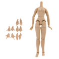 thumbnail image 1 of Nuevo Flexible 19 articulaciones piel japonesa cuerpo desnudo + 5 pares conjunto s de pose mixta para muñeca de p yotijar 19 articulaciones Blythe Doll Cuerpo, 1 of 10