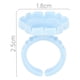 thumbnail image 4 of 100 Piezas Desechables Pegamento para Pestañas Ventilador Copa Anillos Anillos Ajustables Pegamento Anillos Flor Maquillaje Lash Glue Holder P - Azul Salvador Dali Soporte para anillos de pegamento para pestañas, 4 of 10