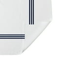 thumbnail image 6 of Creative Products Navy Blue and White Letter M Monogrammed 71x74 Shower Curtain, 6 of 7