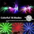 thumbnail image 3 of Universal Waterproof LED Chassis Lights, LED Watermelon Light Indicator Side Marker Signal Light, Colorful Flash Motorcycle Electric Truck Chassis Lights Underglow Kit, 18 Modes(8pcs), 3 of 9