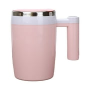 witspace Automatic Magnetic Stirring Coffee Mug, Automatic Coffee Mug for Milk, Cocoa Self Stirring Coffee Mug at Office, Kitchen, Travel Self Stirring Mug Christmas Gifts Birthday Gift (Rechargeable)