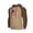 Light Brown, variant on Men's Dark Color Hooded Sweatshirt with Long Flag Print, Casual Drawstring Pullover Including Pockets, Fall Spring Versatile Streetwear,Army Green,L
