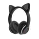 thumbnail image 1 of Auriculares Irfora STN-28 Auriculares con música para colocar sobre la oreja Auriculares con orejas de gato brillantes Auriculares inalámbricos plegables BT5.0 con micrófono AUX IN Tarjeta TF Reproduc Irfora Auriculares, 1 of 2