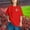 Watermelon Red, variant on Kids Turkey Football T-Shirt UEFA Euro Tournament Inspired Flag Graphic Print Casual Short Sleeve Crewneck Tee Top National Team Pride