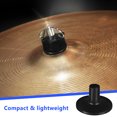 thumbnail image 2 of Miangastore 20 Pcs Manchons Cymbal pour Usage Cymbale Plastique Noir Robuste et Solide Taille Compacte, 2 of 8