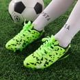 thumbnail image 5 of Tacos de Fútbol Juveniles DREAM PAIRS Verde Neón Talla 11.5, 5 of 5